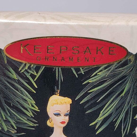 Hallmark Keepsake Ornament Barbie Series #1 1959 Debut 1994 NEW - Picture 4 of 10